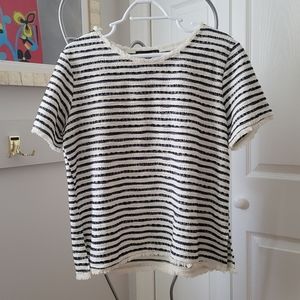 Breton Navy and White Striped T-shirt